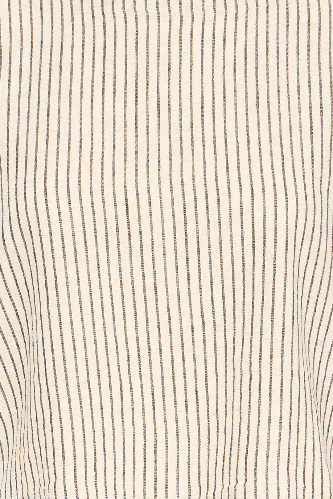 Byoung Linen Blend Stripe Top