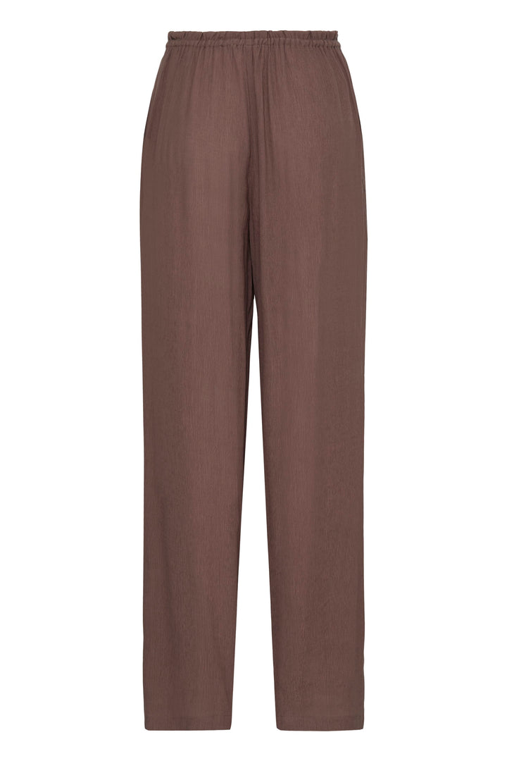 Byoung Brown Rolo Trousers