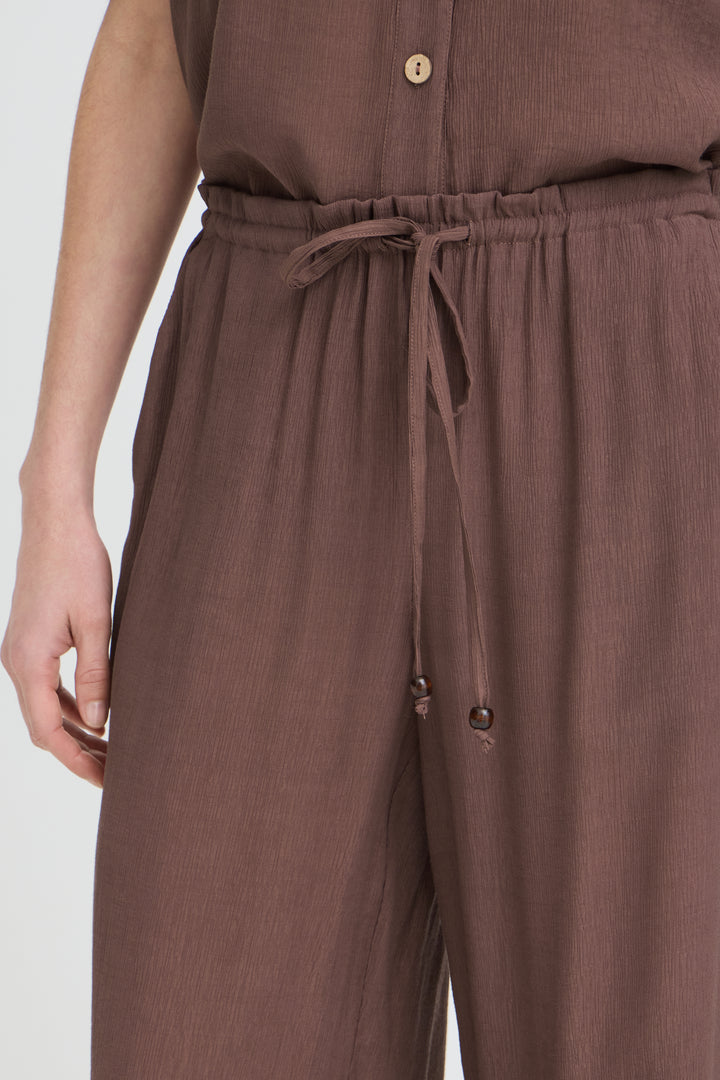 Byoung Brown Rolo Trousers