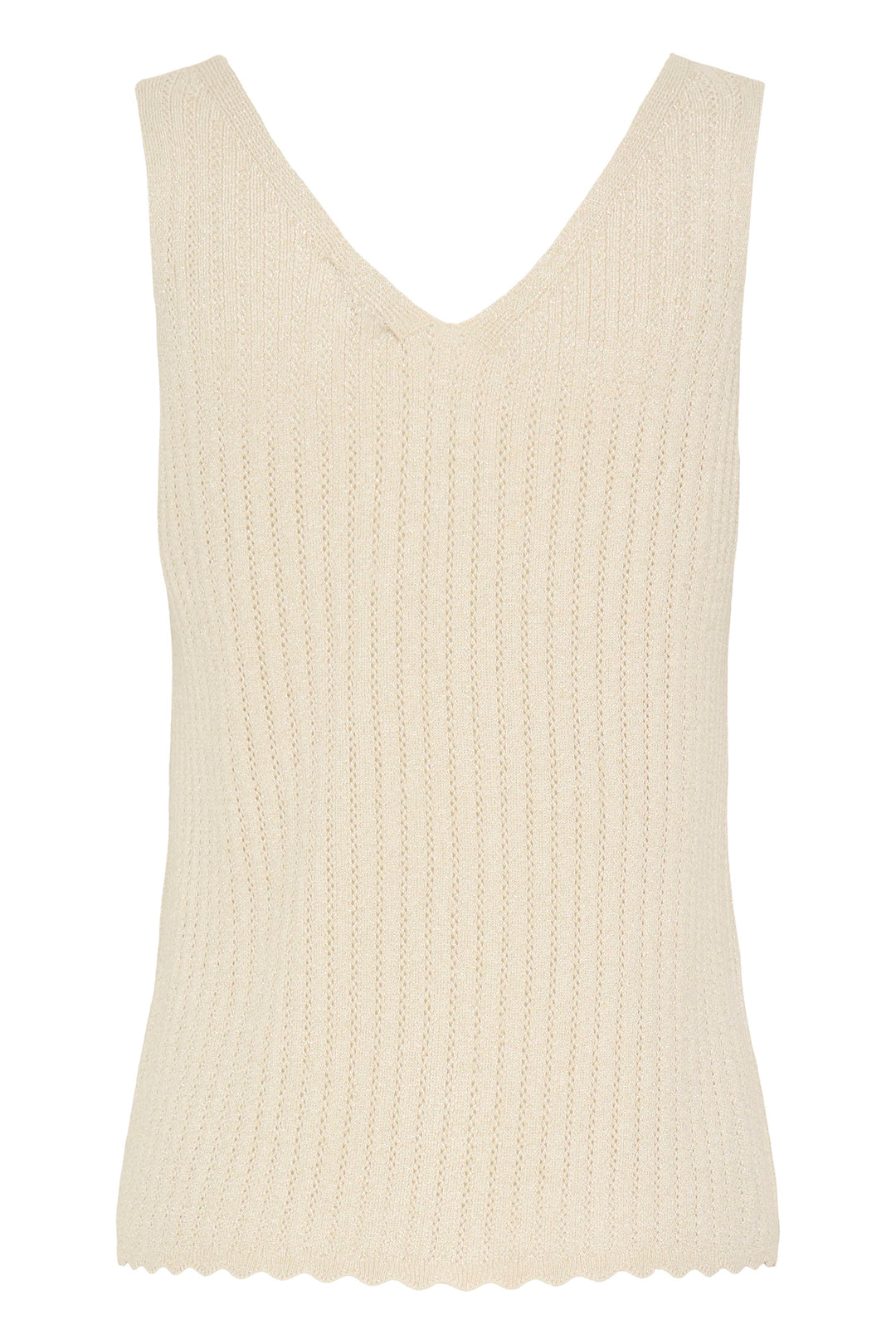 Byoung Birch & Gold Knit Top