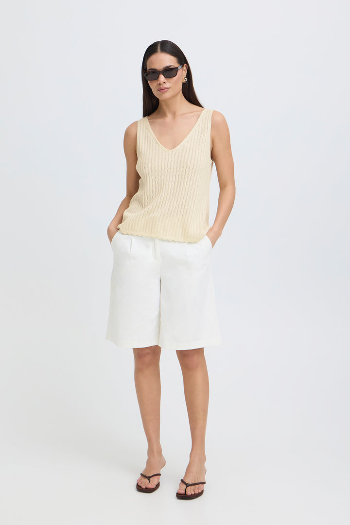 Byoung Birch & Gold Knit Top