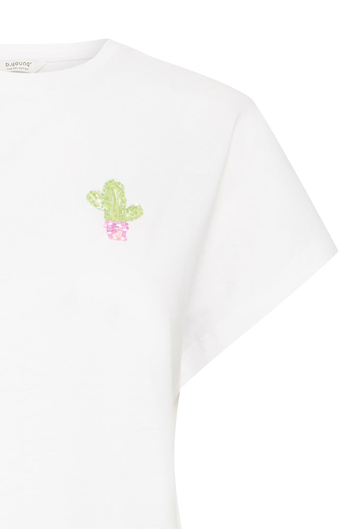 Byoung Cactus Embellished Top