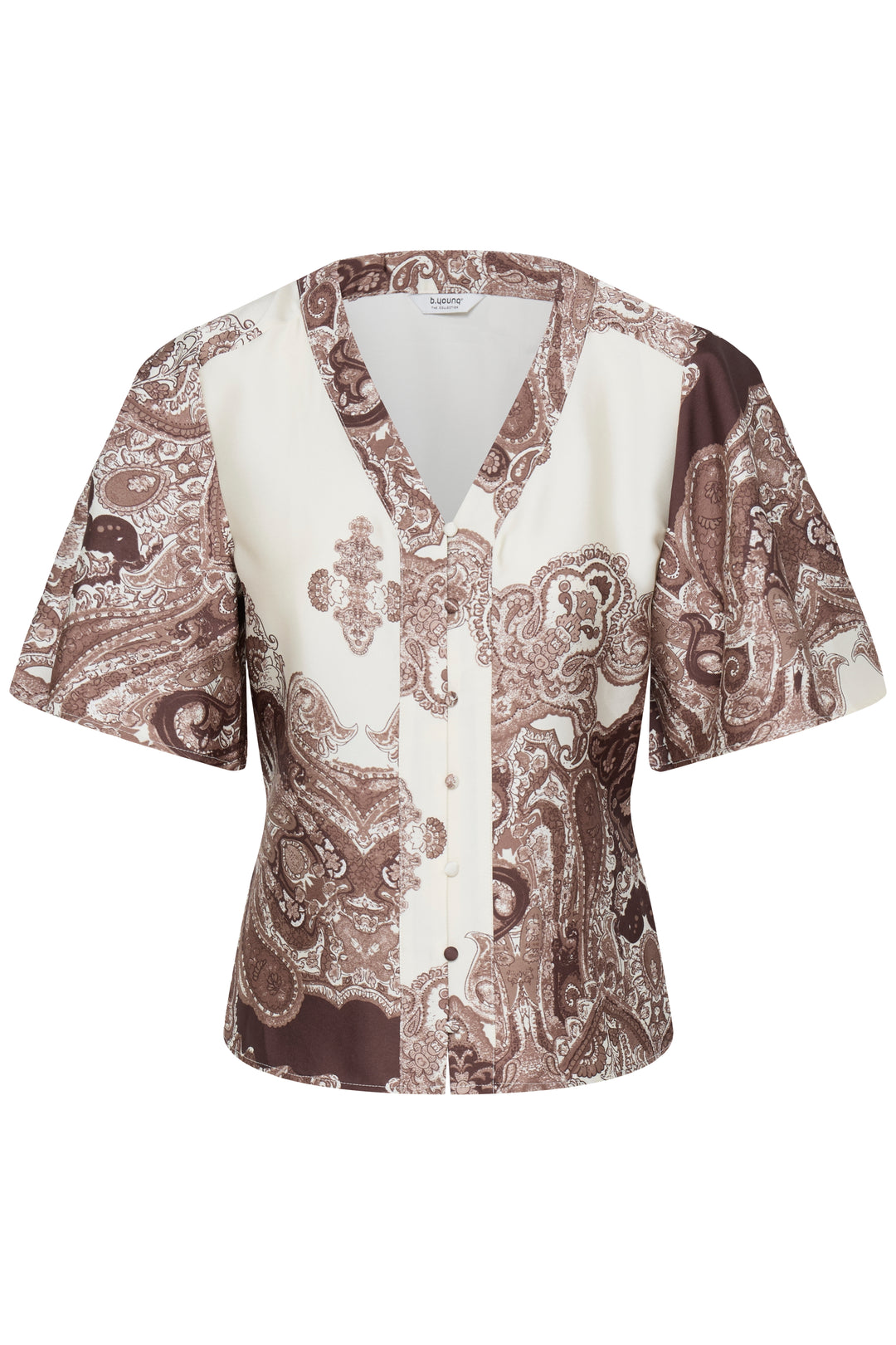 Byoung Brown Paisley Jannike Top