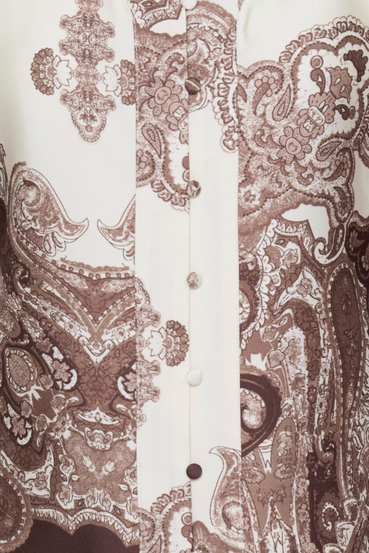 Byoung Brown Paisley Jannike Top