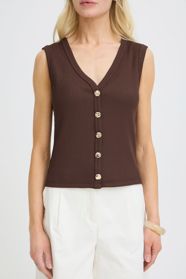 Byoung Brown Rubina Top