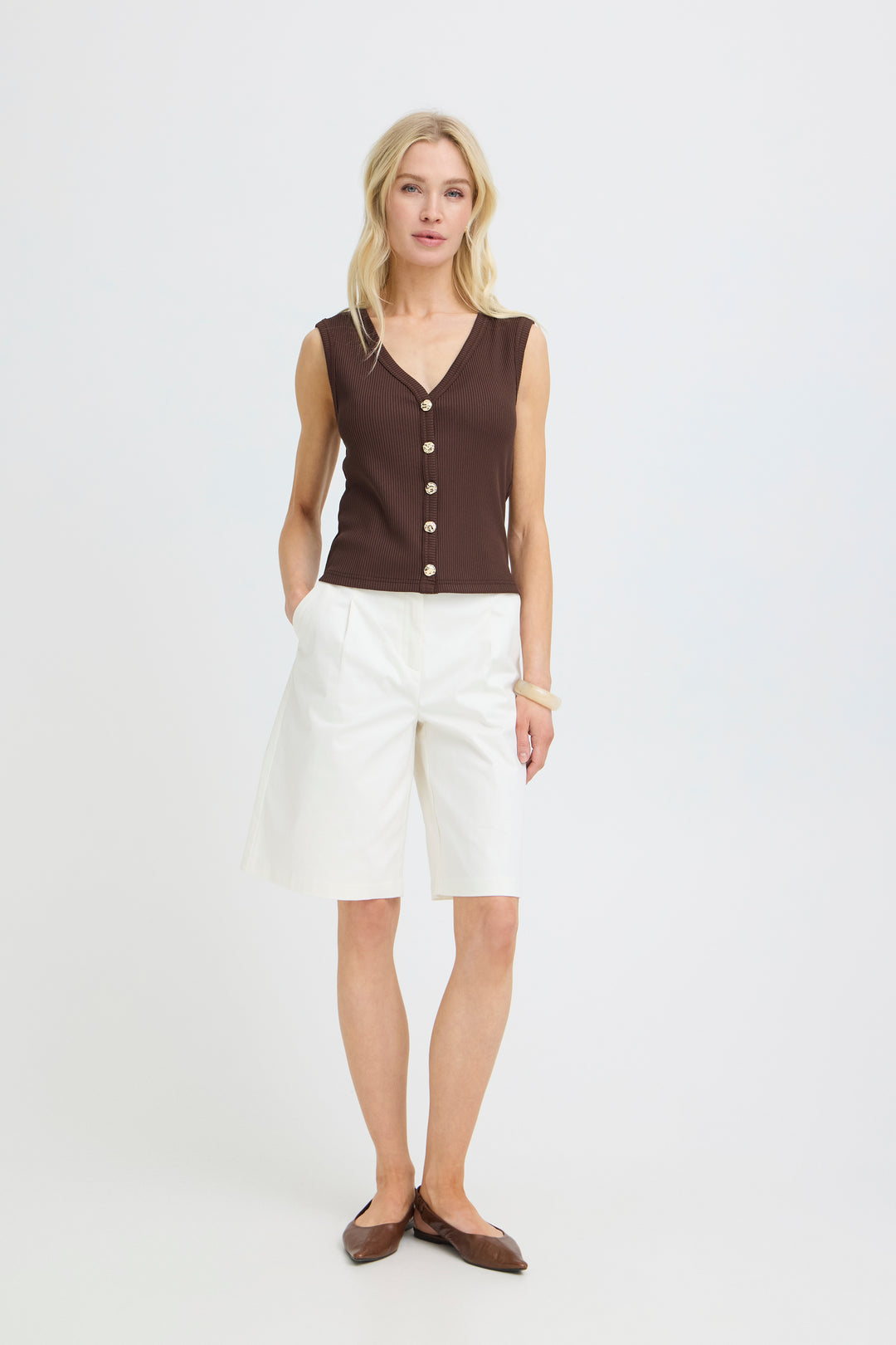 Byoung Brown Rubina Top