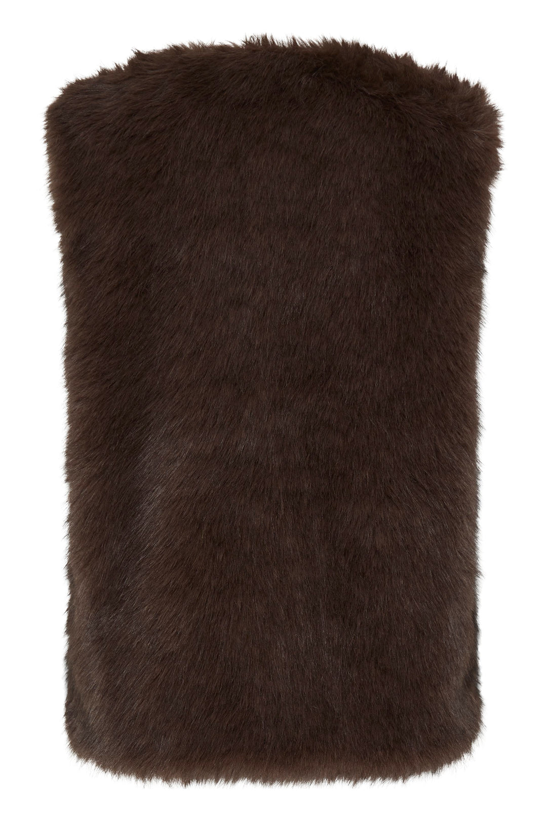 Byoung Brown Faux Fur Cesille Gilet