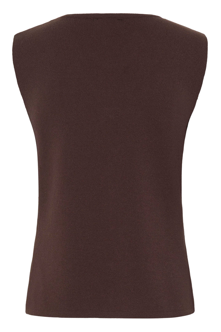 Byoung Brown Otari Button Top