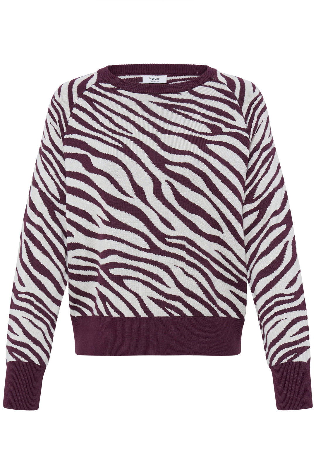 Byoung Fig Zebra Morla ONeck Top