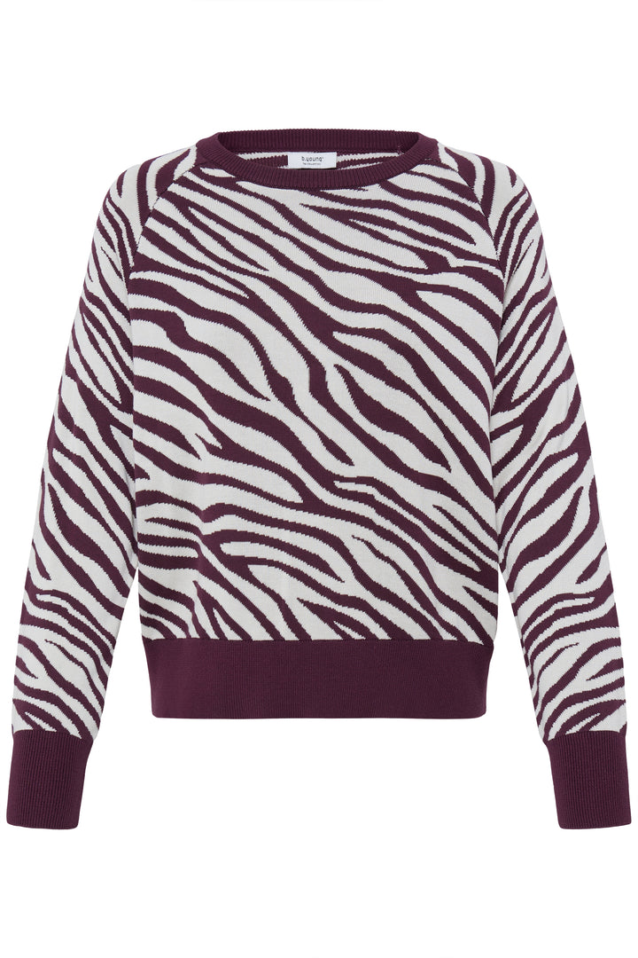 Byoung Fig Zebra Morla ONeck Top
