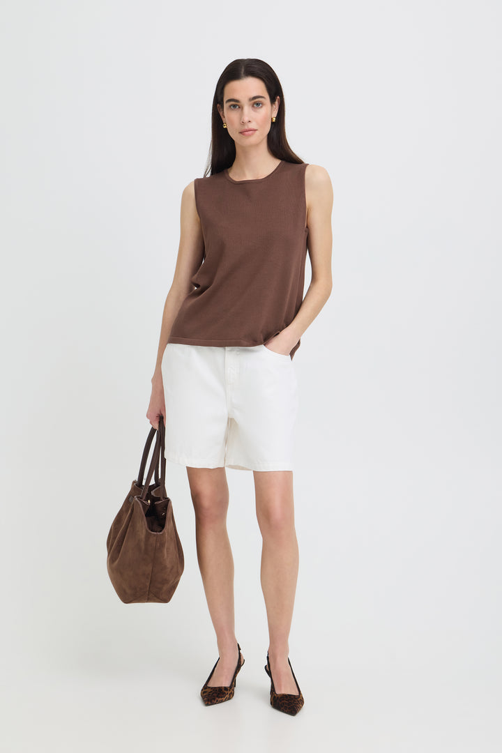 Byoung Brown Morla Sleeveless Top