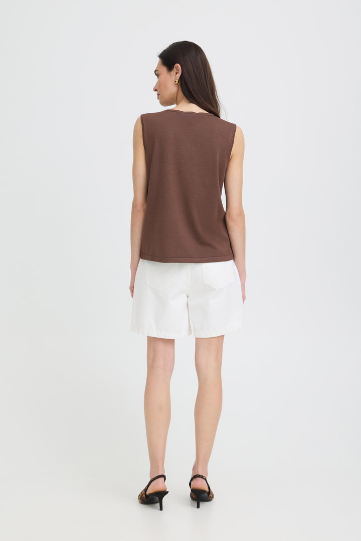 Byoung Brown Morla Sleeveless Top