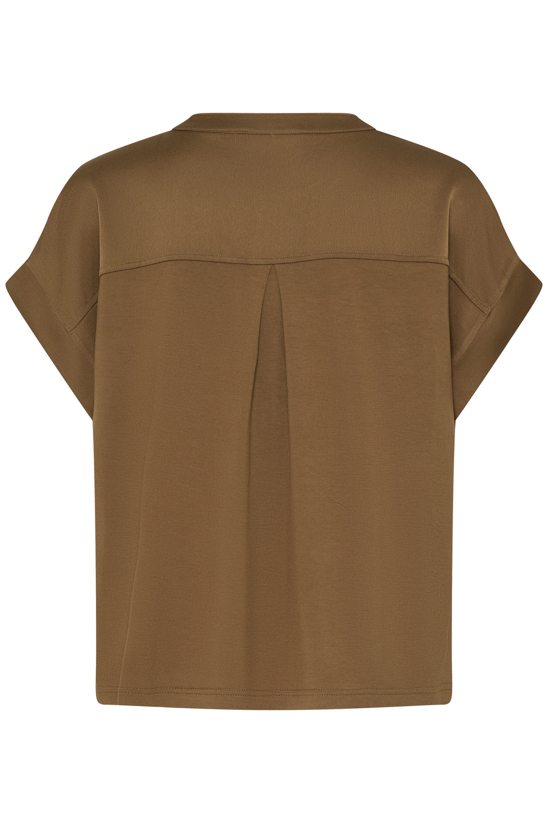 Byoung Sepia Satin Selita Blouse