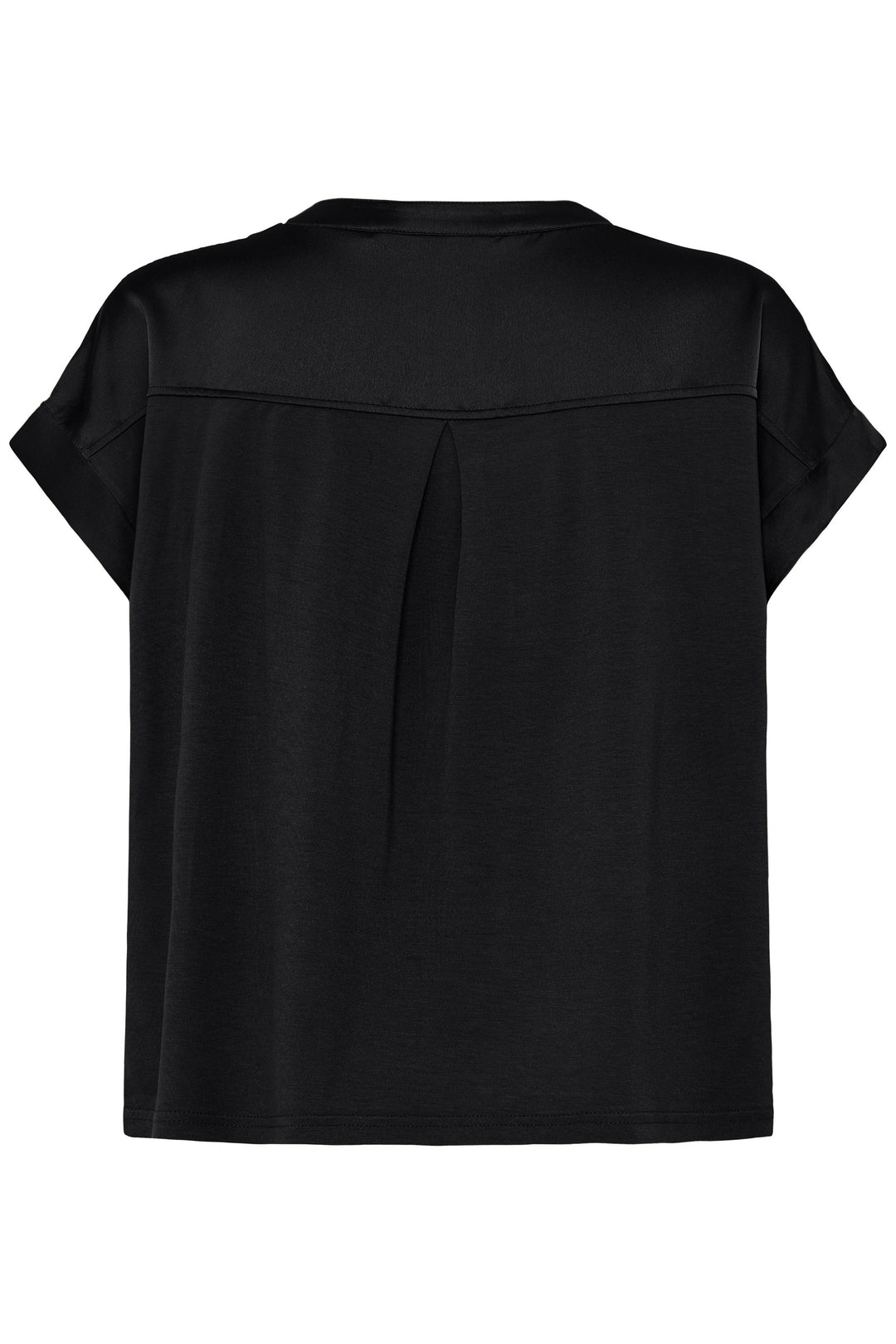 Byoung Black Satin Selita Blouse
