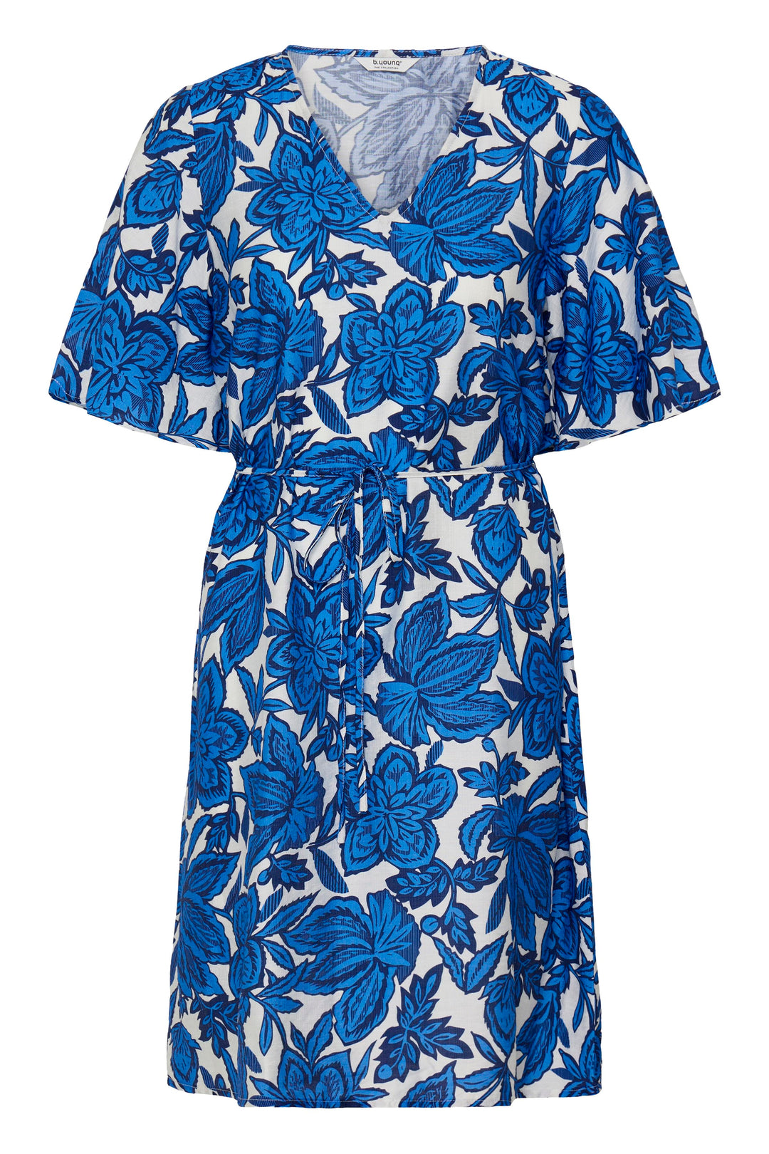 Byoung Cobalt Floral Ikaia Dress