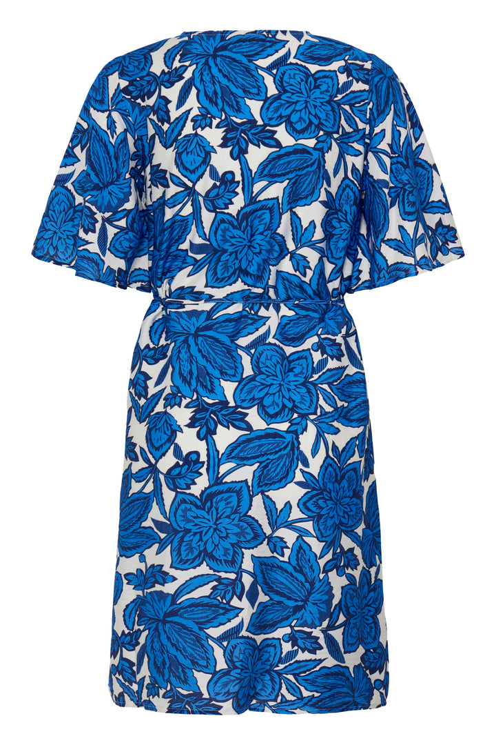 Byoung Cobalt Floral Ikaia Dress