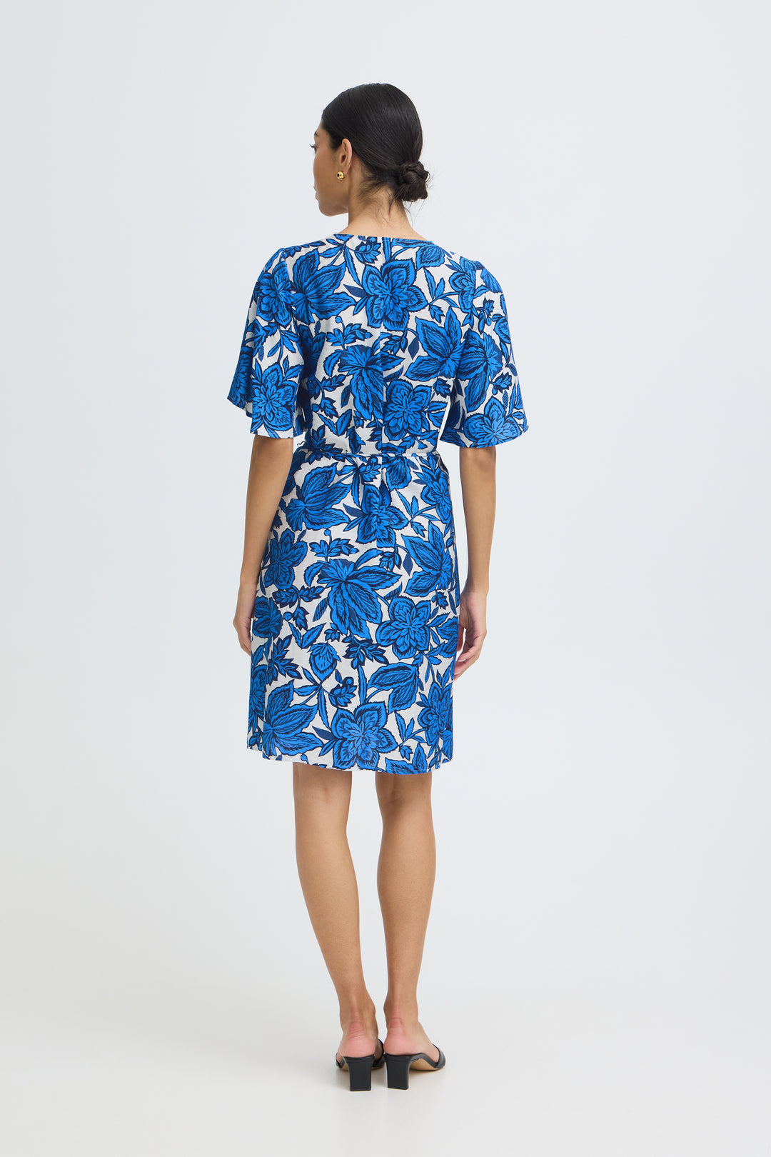 Byoung Cobalt Floral Ikaia Dress