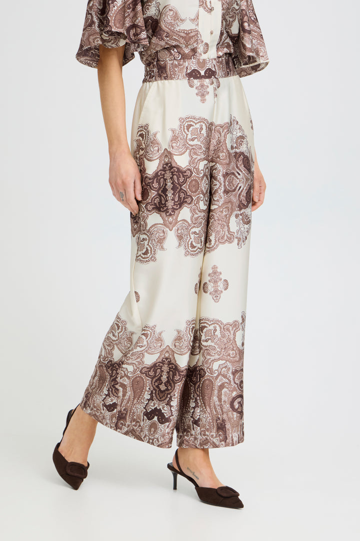 Byoung Brown Paisley Jannike Pants