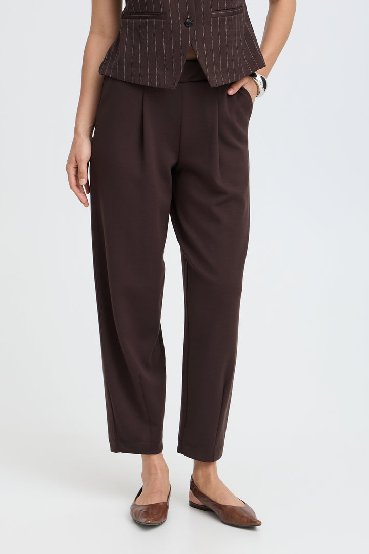 Byoung Chocolate Pusti Barrel Trousers