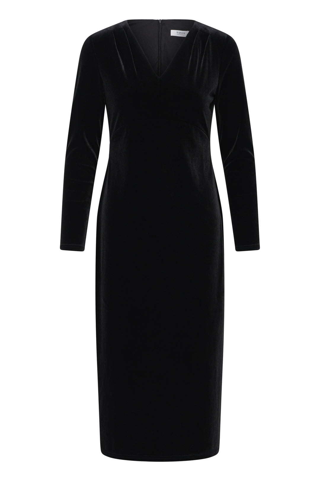 BYoung Black Perlina Velvet Dress