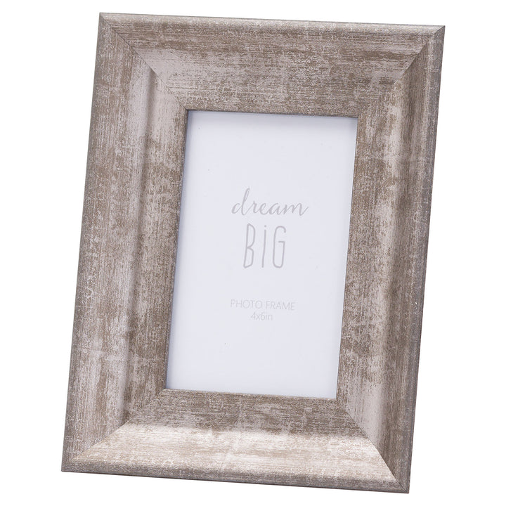 *Click & Collect Only* Convex Matt Silver 4x6 Frame