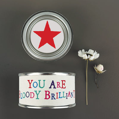 'You Are Bloody Brilliant' Candle