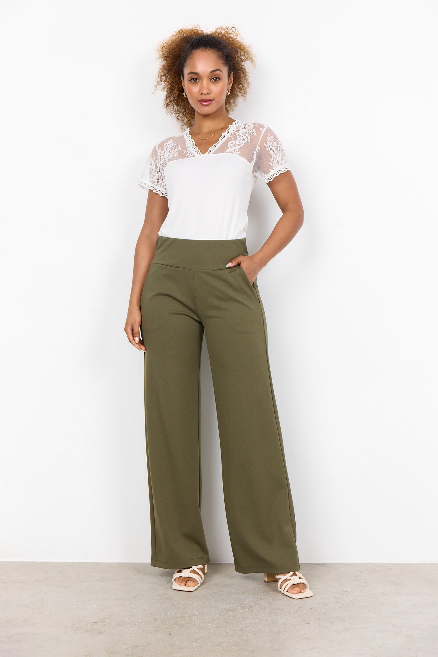 SC Khaki Siham 48 Trousers