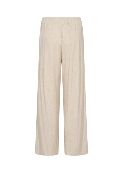 SC Cream Ribbed Inas Trousers