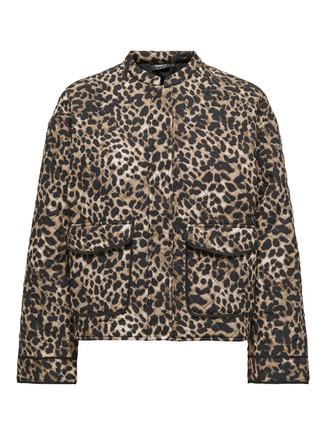 ONLY Leopard Quilted Hallie Jacket