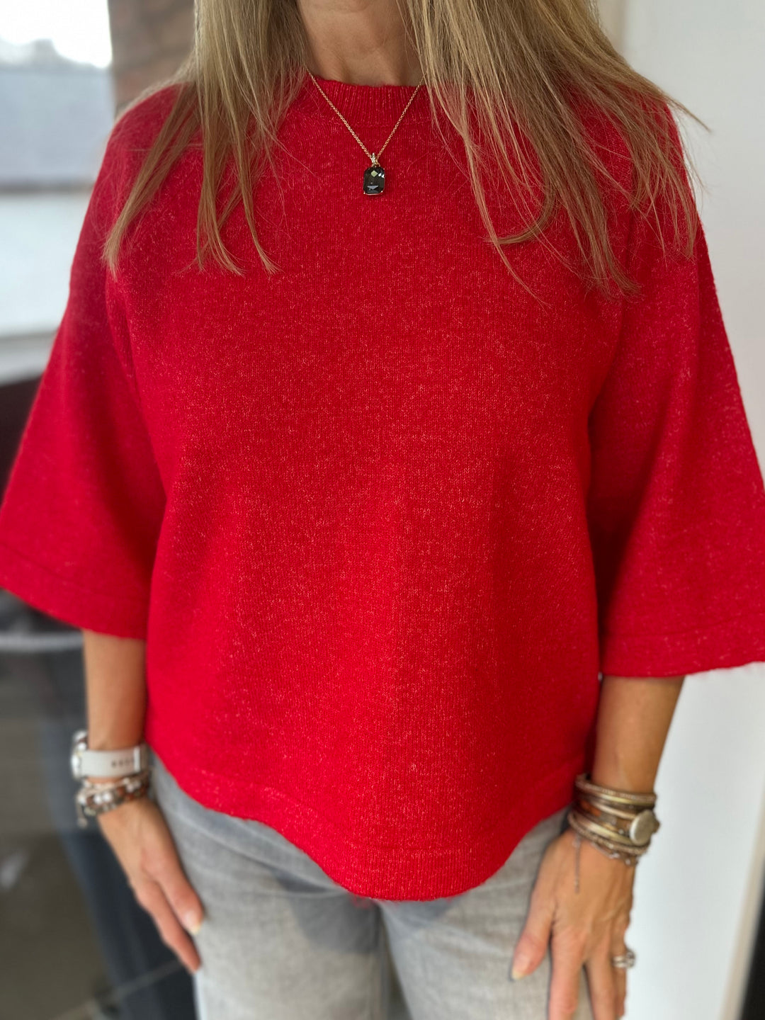 ONLY Red Simoni Knit