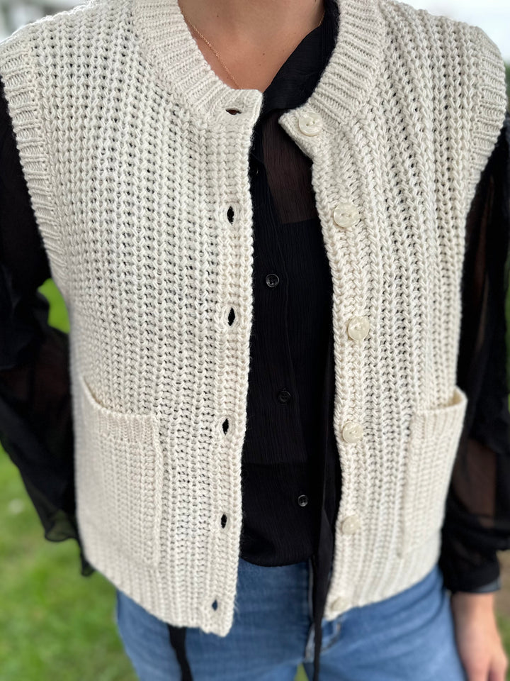 JDY Birch Mabel Waistcoat