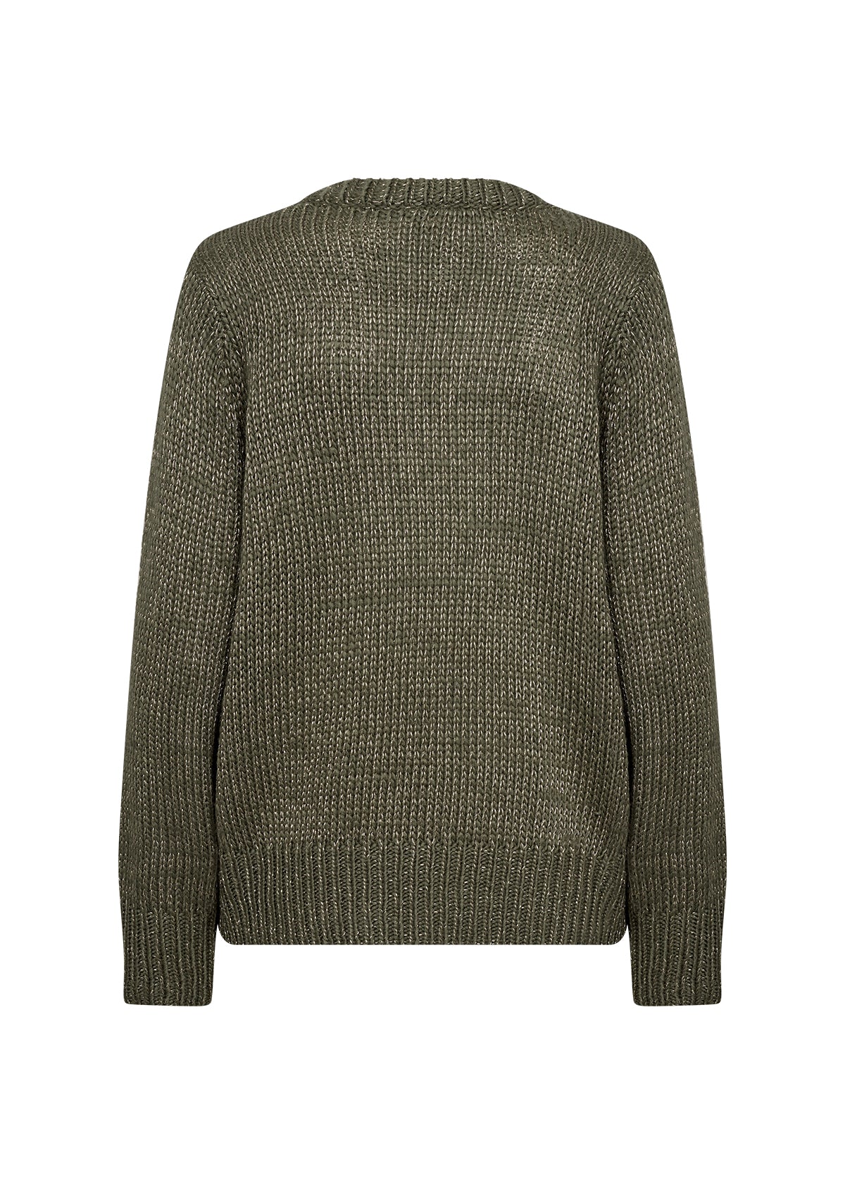 SC Khaki Lurex Nalikka Jumper