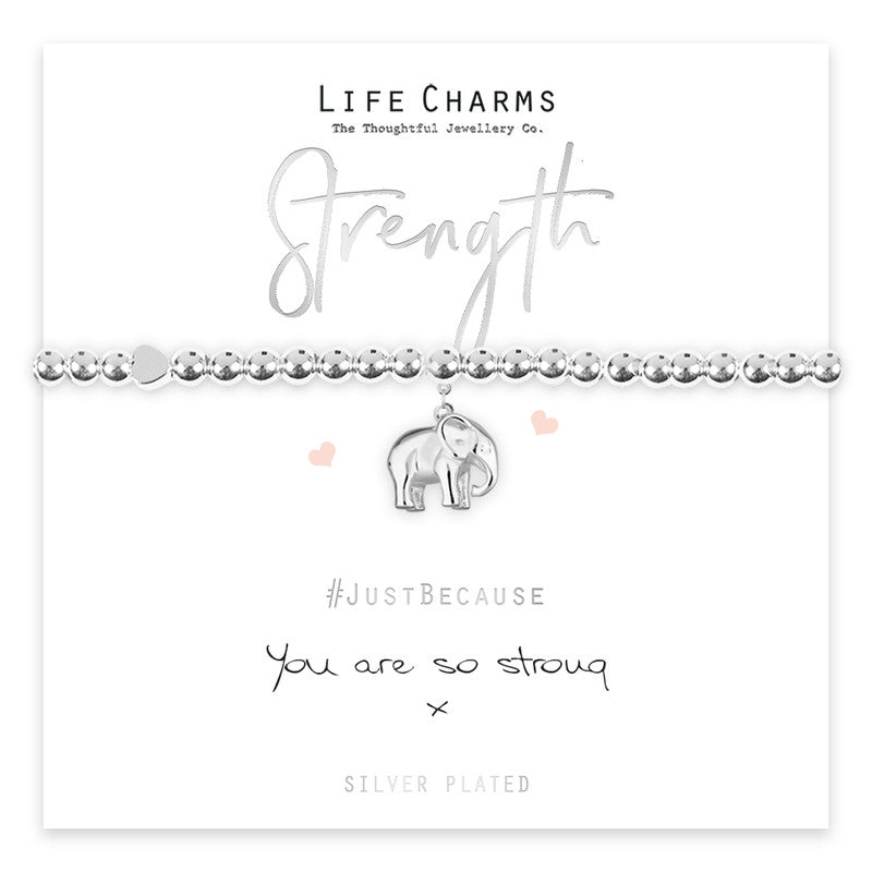 Life Charms - Strength Elephant Bracelet