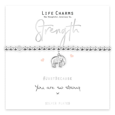 Life Charms - Strength Elephant Bracelet