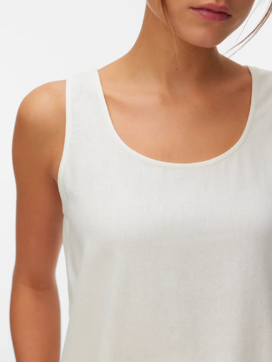 Vero Moda Off White Milo Vest