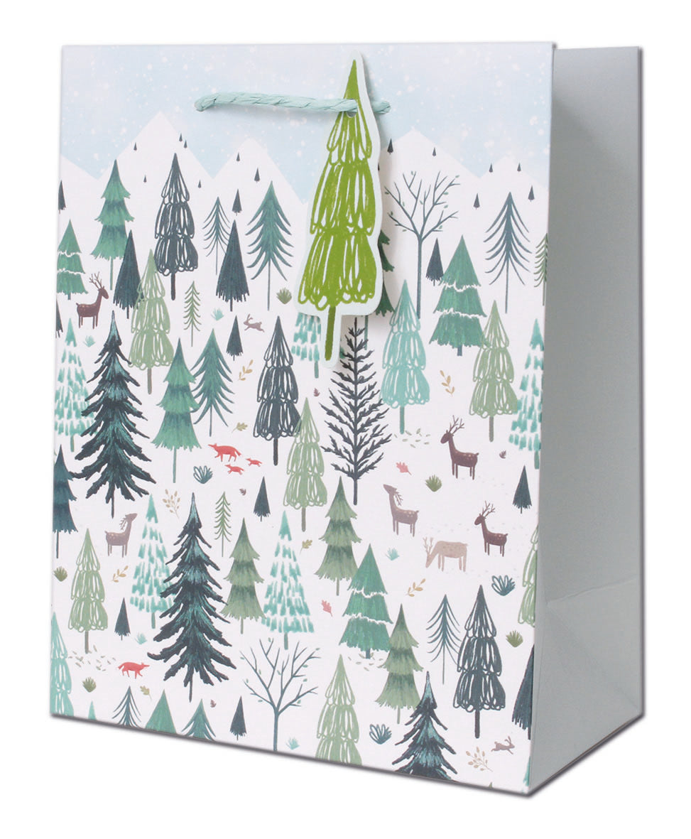 Medium Woodland Christmas Bag