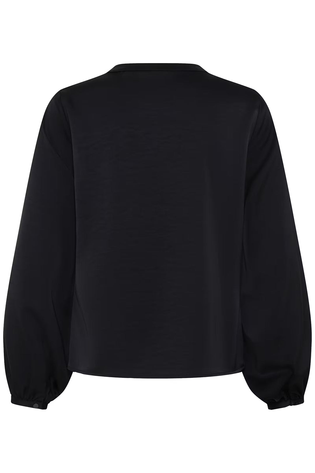 BYoung Black Isa Satin Blouse