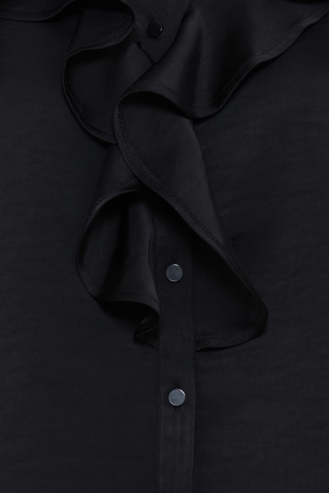 BYoung Black Isa Satin Blouse