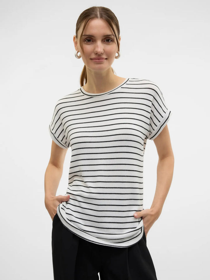 Vero Moda Stripe Brianna S/S Top