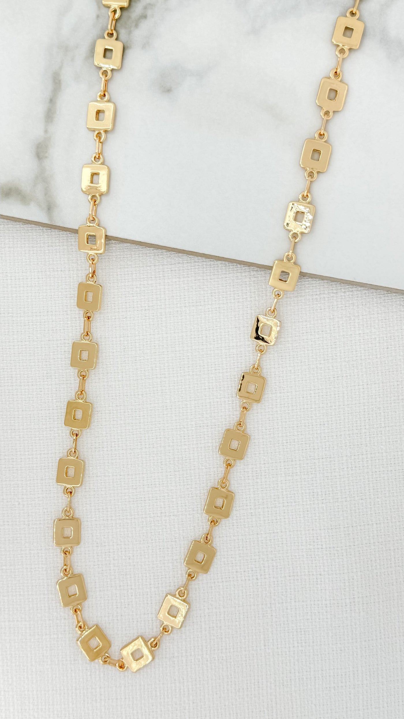 Gold Trinny Long Necklace