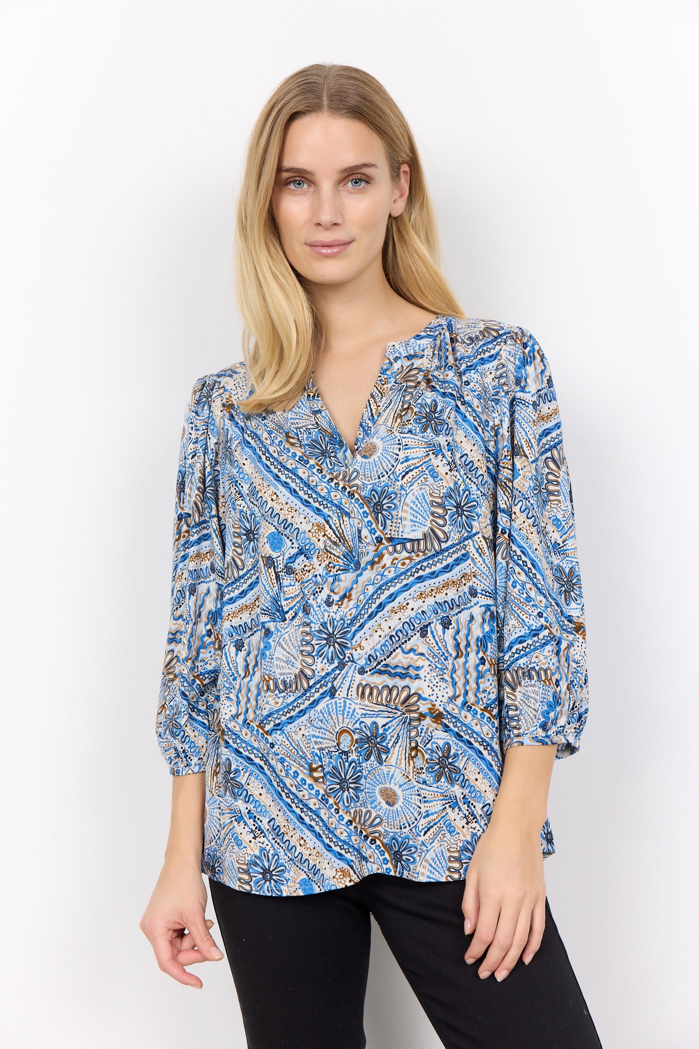 SC Blue Fatana 2 Blouse