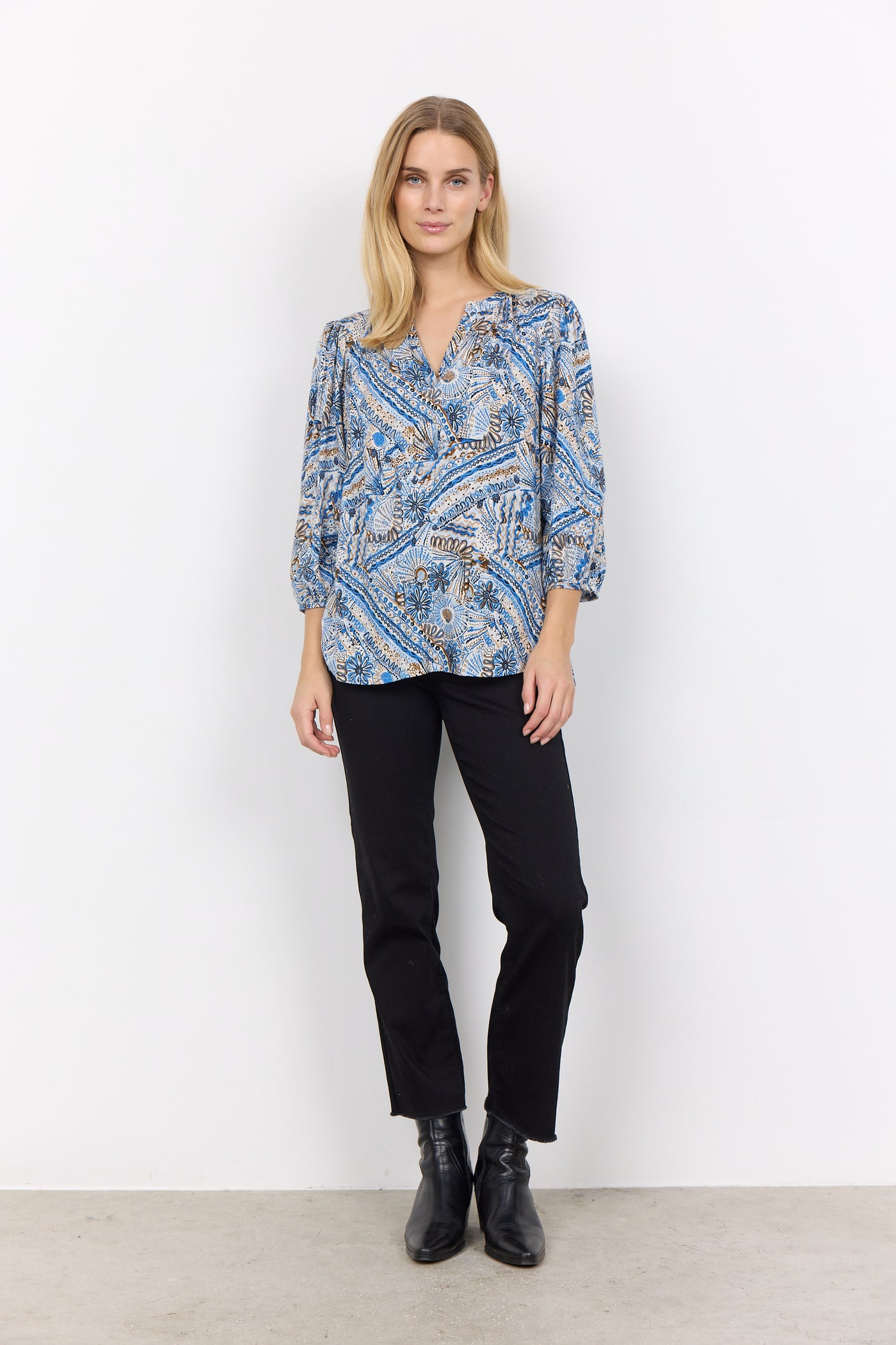 SC Blue Fatana 2 Blouse