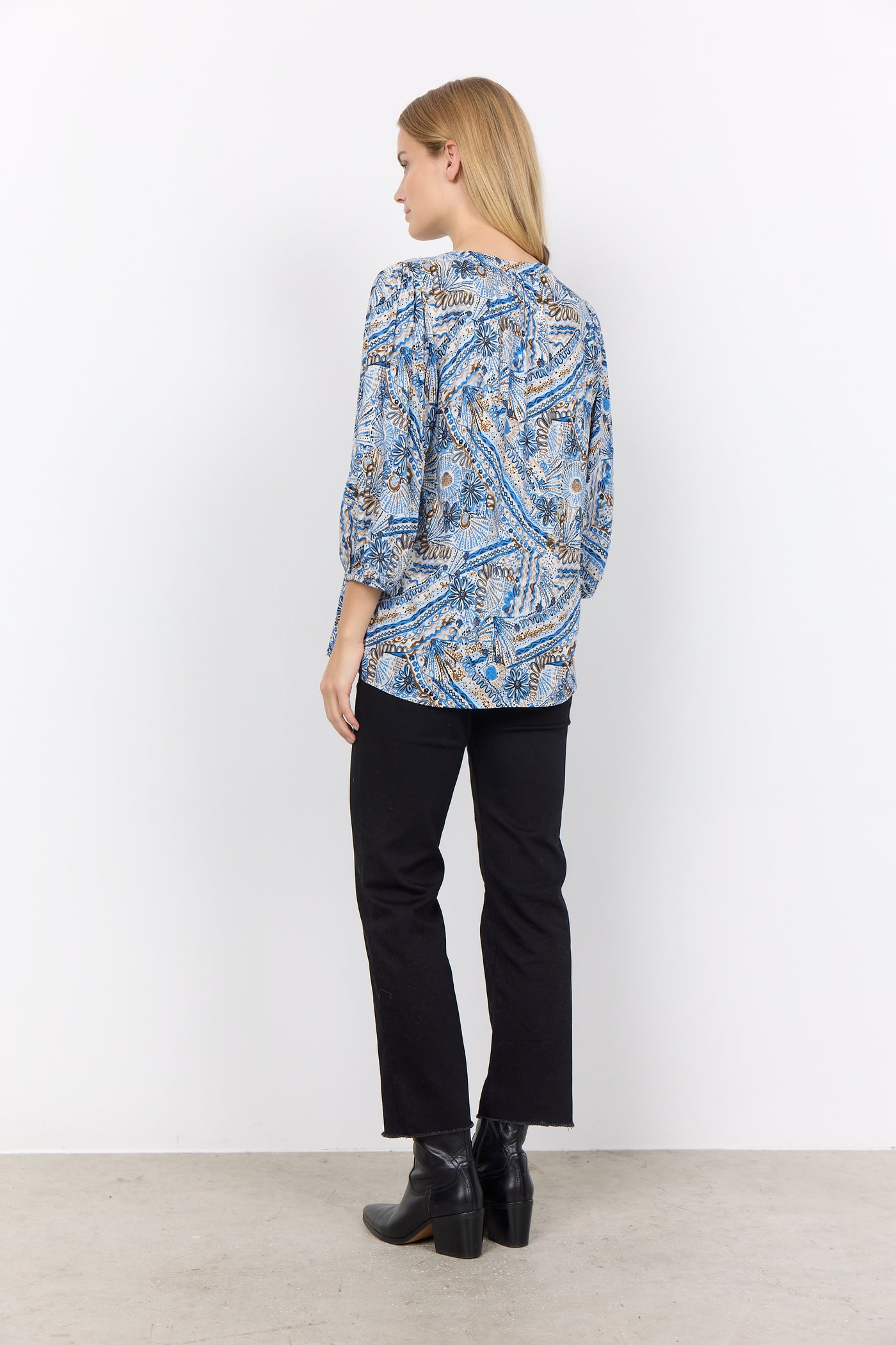 SC Blue Fatana 2 Blouse