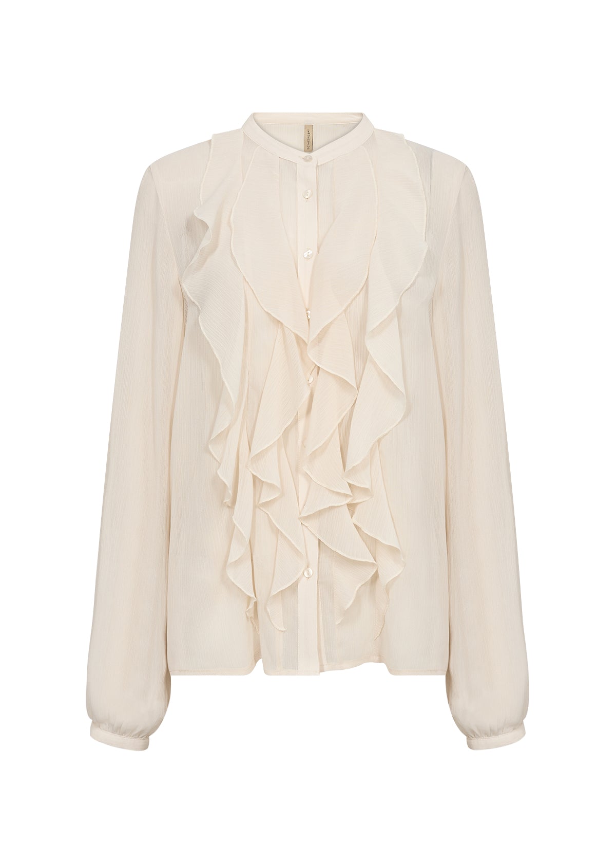 SC Cream Semi Sheer Naia Blouse