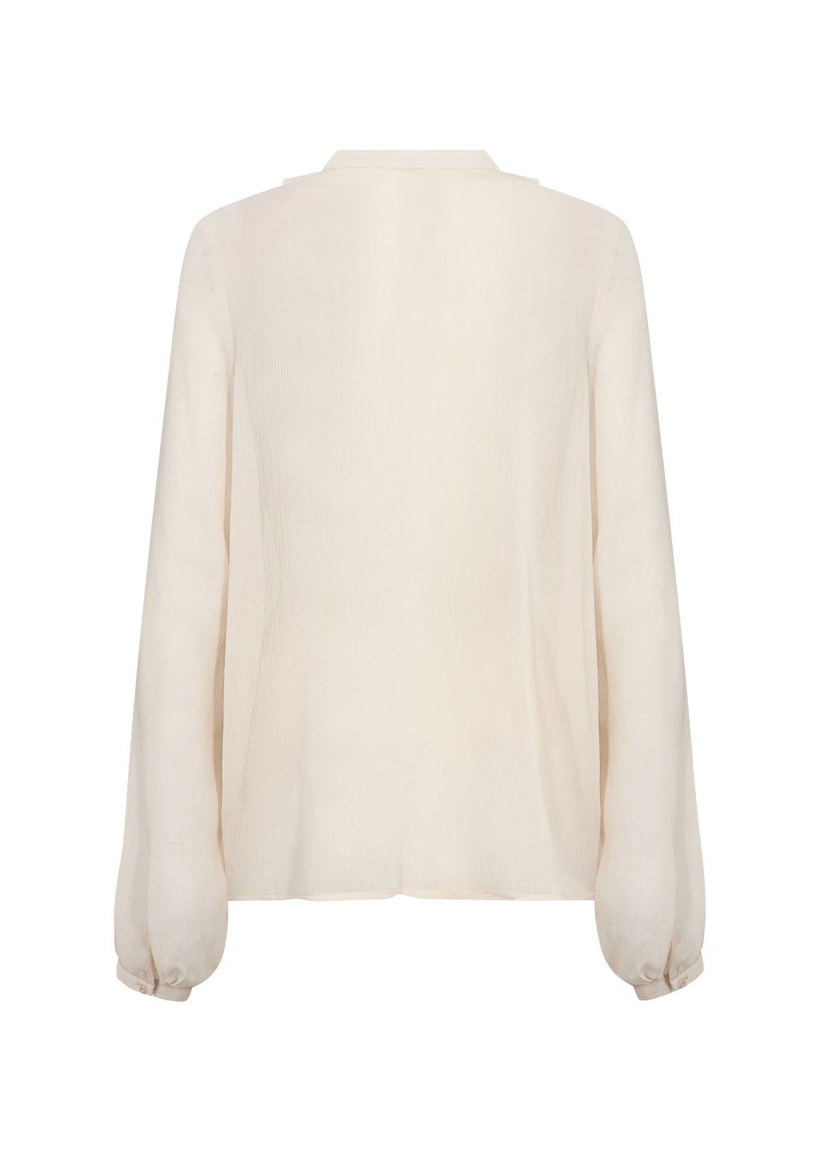 SC Cream Semi Sheer Naia Blouse