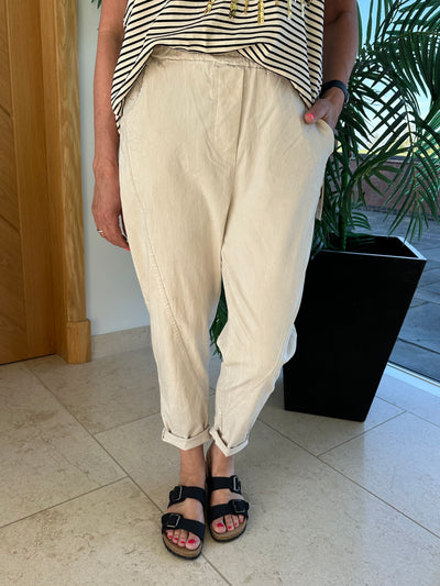 Stone Barrel Leg Magic Trousers
