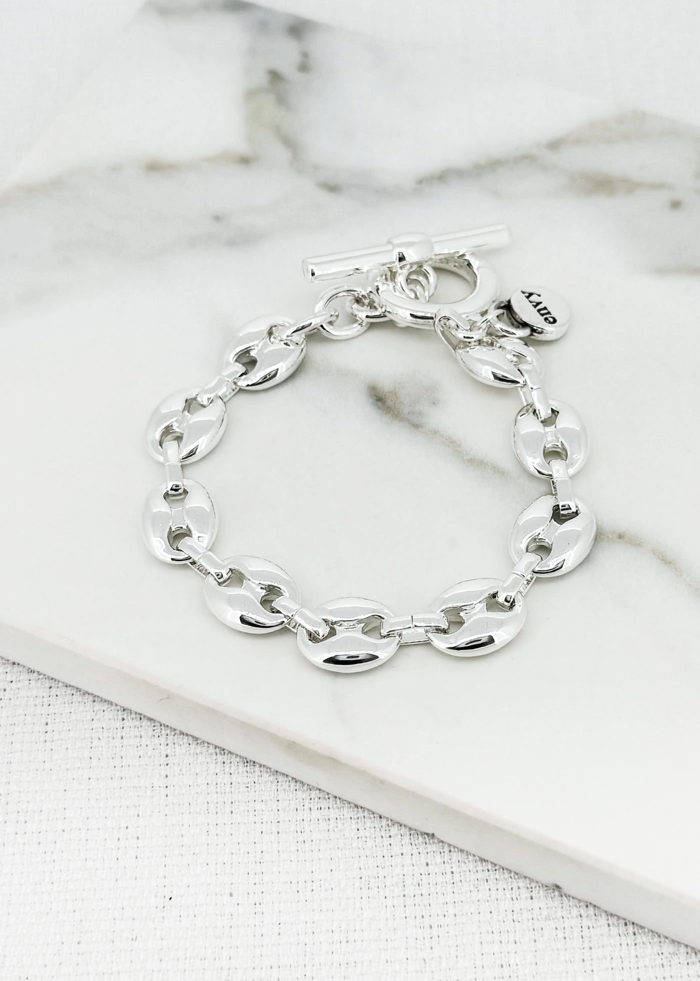Silver Duo Link Bracelet