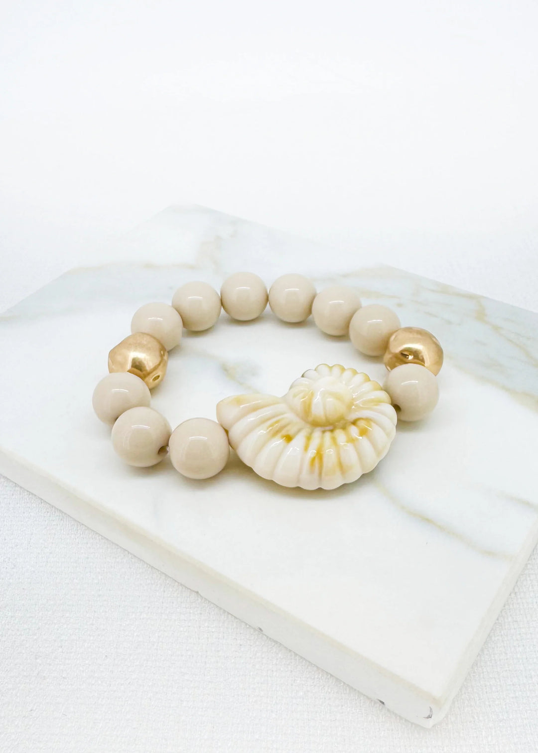 Neutral Fossil Bracelet