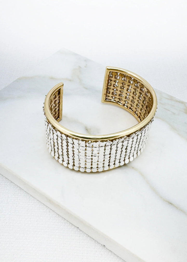Silver Mesh Bangle