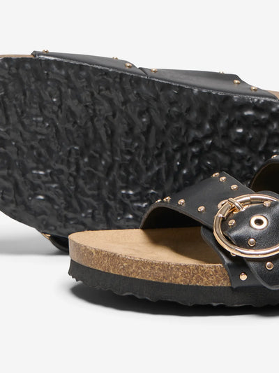 ONLY Black Studded Sandals